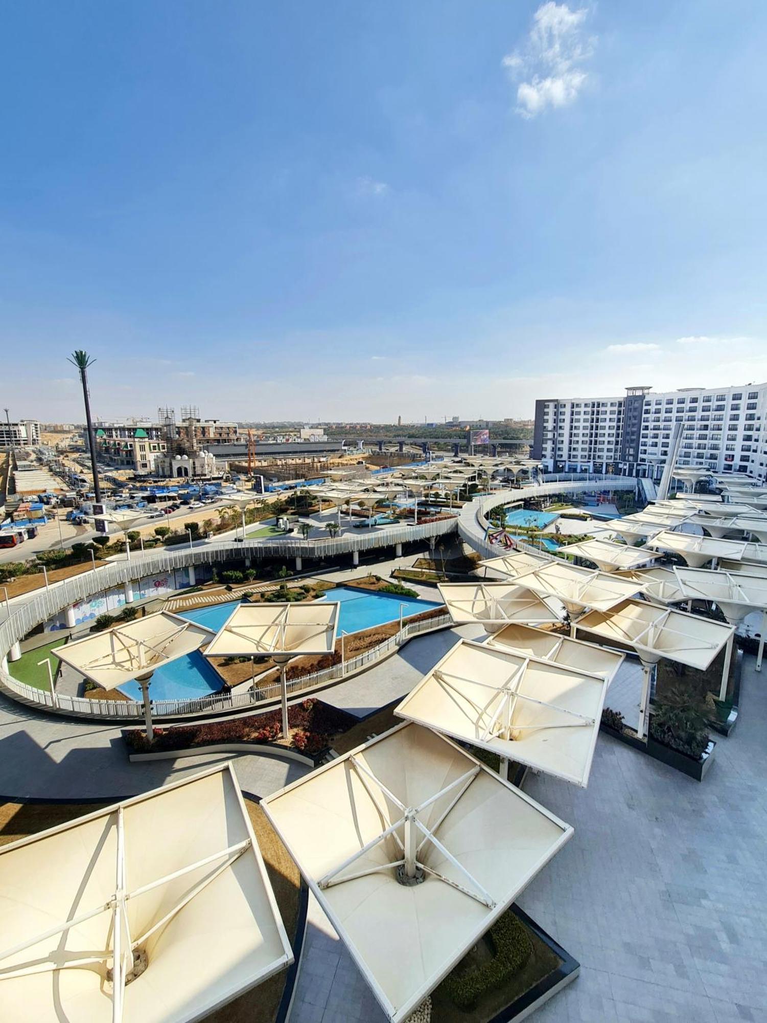 Axxodia- Duplex Porto New Cairo Lejlighedshotel Eksteriør billede